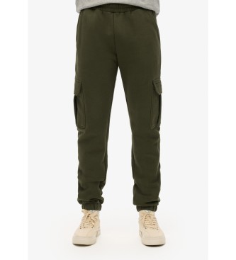 Superdry Pantaln Jogger Utility Sport verde