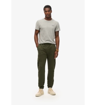 Superdry Pantaln Jogger Utility Sport verde