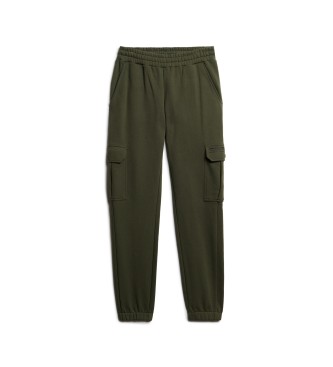 Superdry Pantaln Jogger Utility Sport verde