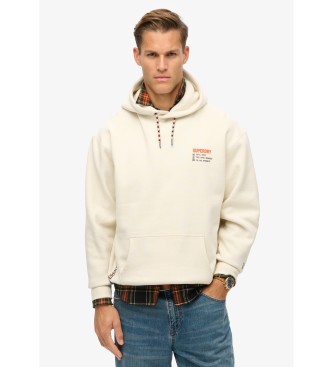 Superdry Utility Sport loose sweatshirt beige