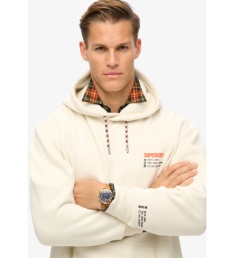 Superdry Utility Sport loose sweatshirt beige