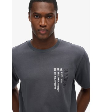 Superdry Utility Sport T-shirt grijs