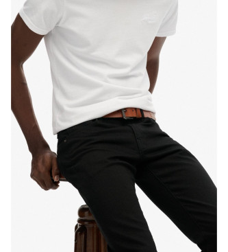 Superdry Calas de ganga Vintage Slim pretas 