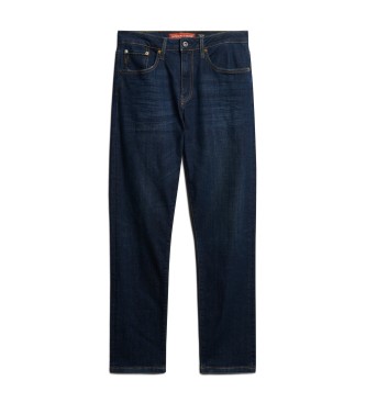 Superdry Jeans de corte recto y entallado Vintage marino