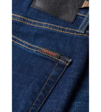 Superdry Lige snit, slim fit Vintage navy jeans