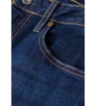 Superdry Jeans de corte recto y entallado Vintage marino