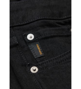 Superdry Jeans entallados negro