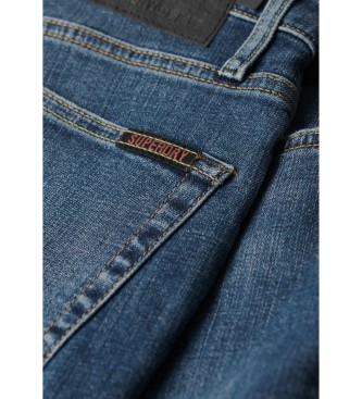 Superdry Vintage blauwe skinny jeans