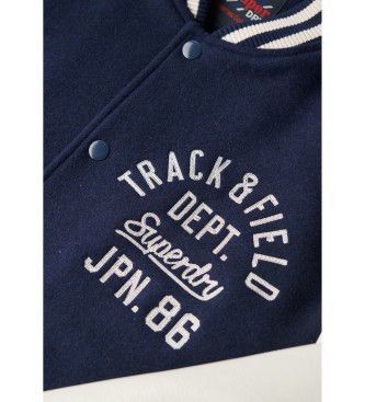 Superdry Marine kettingsteek varsity bomberjack