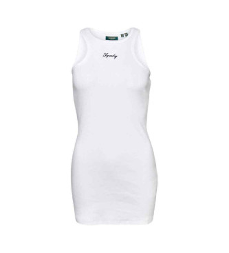 Superdry Code Logo Essential dress white