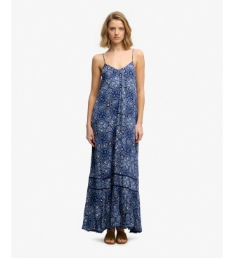 Superdry Marineblaues Kleid