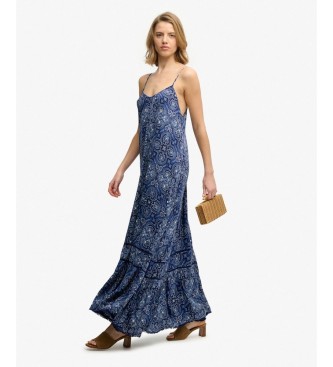 Superdry Marineblaues Kleid