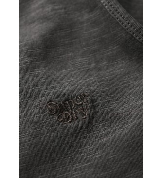 Superdry Robe de plage midi en maille noire