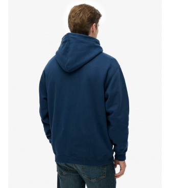 Superdry Vintage sweatshirt i overstrrelse navy