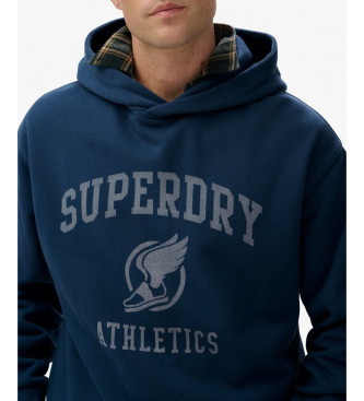Superdry Vintage sweatshirt i overstrrelse navy