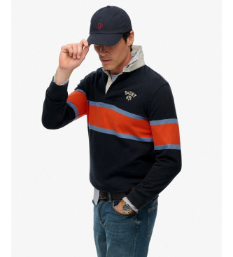 Superdry Vintage Athletic Eagle polo shirt navy, rd