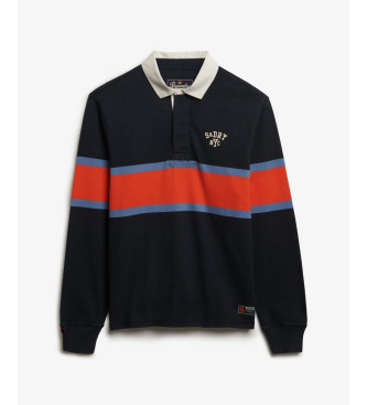 Superdry Vintage Athletic Eagle polo shirt navy, rd