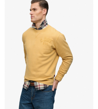 Superdry Sweat Vintage Toanl jaune