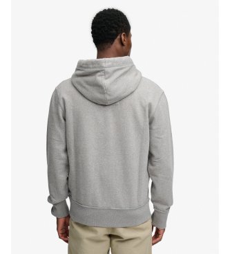 Superdry Vintage Athletic grijze sweater