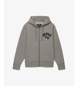 Superdry Vintage Athletic grijze sweater
