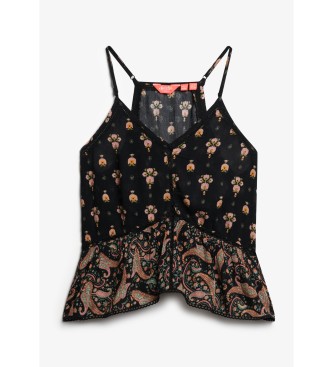 Superdry Dbardeur avec passepoil noir