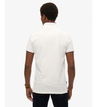Superdry Polo Vintage Poolside blanco