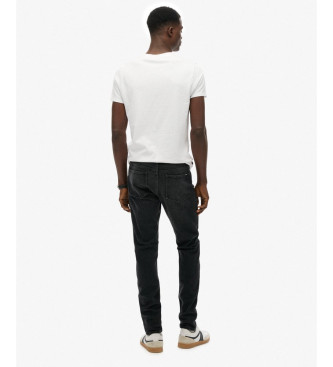 Superdry Vintage Slim Jeans w kolorze czarnym