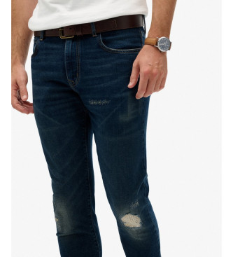 Superdry Jeans slim vintage blu scuro