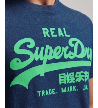 Superdry Original & Vintage T-shirt blue