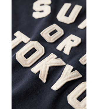 Superdry Vintage Athletic Crew Sweatshirt navy