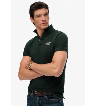 Superdry Polo sportiva vintage verde