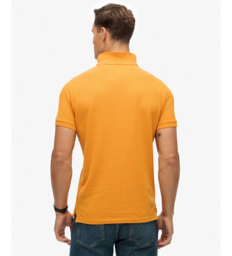 Superdry Polo sportiva gialla vintage
