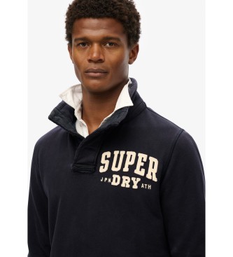 Superdry Vintage Athletic Half navy trje