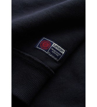 Superdry Vintage Athletic Half navy trje