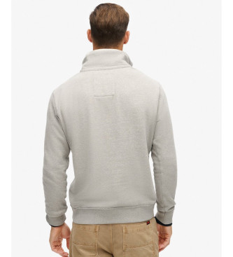 Superdry Vintage Athletic Sweater grijs