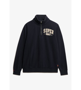 Superdry Vintage Athletic marine trui