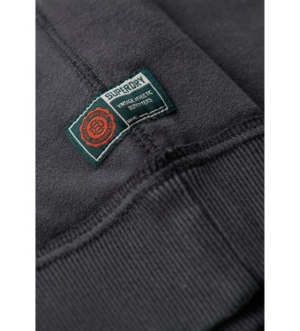 Superdry Sudadera Vintage Athletic Henley gris