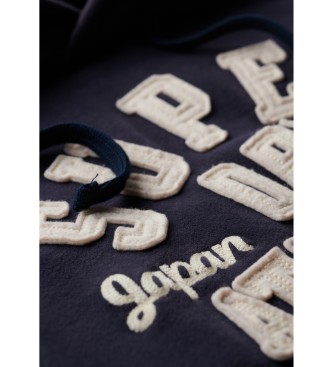 Superdry Sweat vintage Athletic marine