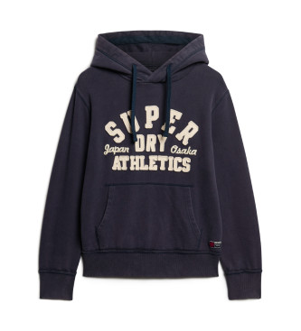 Superdry Sweat vintage Athletic marine