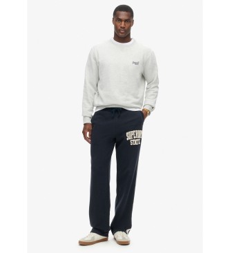 Superdry Vintage Athletic mornariške jogger hlače