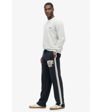 Superdry Vintage Athletic mornariške jogger hlače