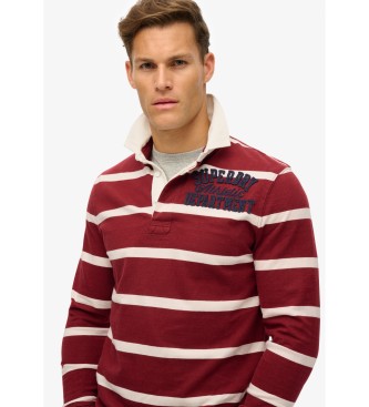 Superdry Polo Sportief rood