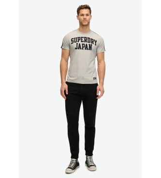 Superdry T-shirt grigia vintage Athletic Str 