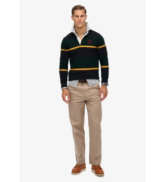 Superdry Vintage Rugby green polo shirt