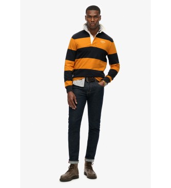 Superdry Polo Vintage Athletic Stripe Rugby orange