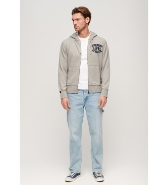 Superdry Vintage Athletic grijs sweatshirt