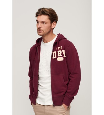 Superdry Sweatshirt atltica vintage castanha 