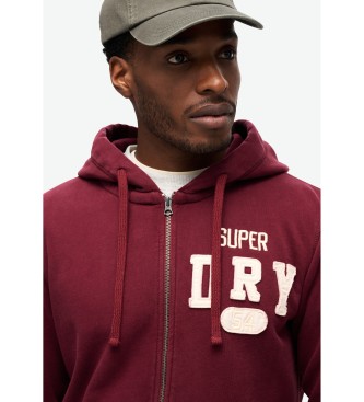 Superdry Sweatshirt atltica vintage castanha 