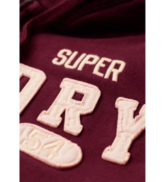 Superdry Sweatshirt atltica vintage castanha 