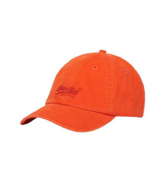 Superdry Cap with orange vintage embroidery